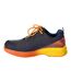 Chaussures De Sécurité Personnalisées Pour Femmes/femmes Bleu Marine Foncé Orange Vif Mascot-3