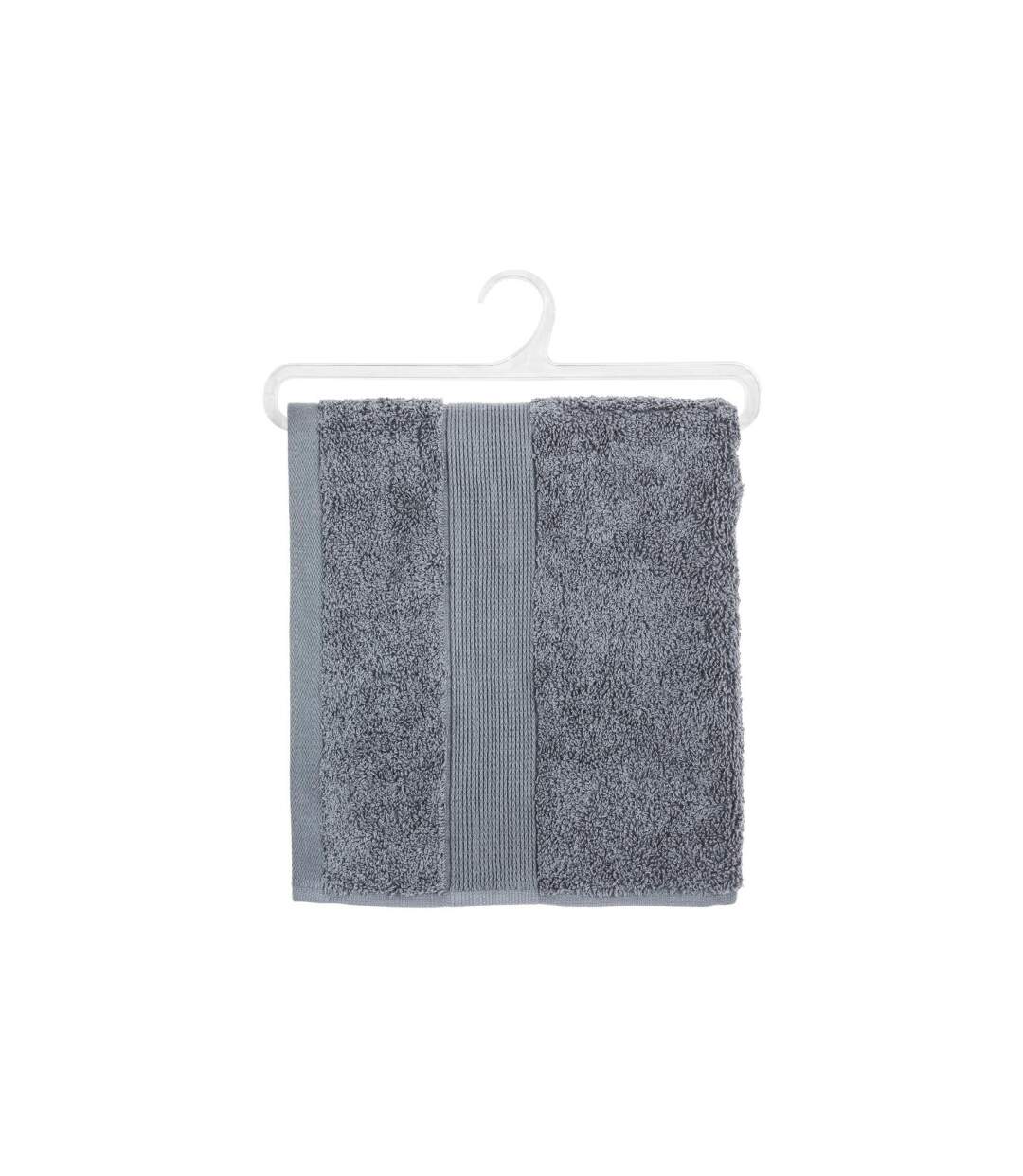 Serviette de Toilette Confort 50x90cm Gris Anthracite-4