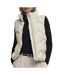 Doudoune sans manches beige femme jdy power-1