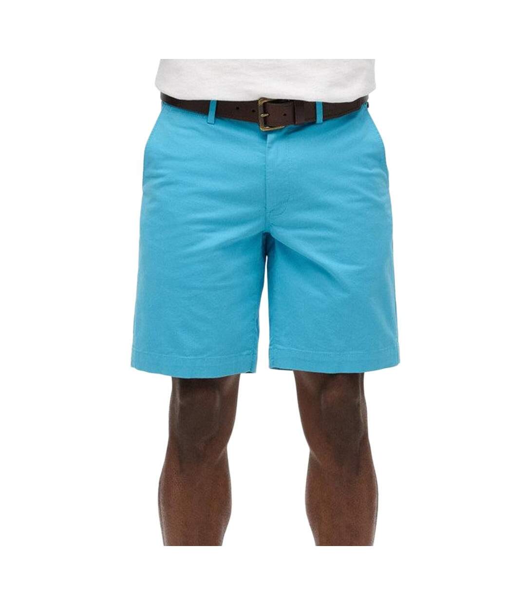 Short chino turquoise homme superdry stretch - 30-1