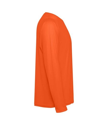 T-shirt Manches Longues Estoril Adulte Orange Feu Roly