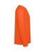 T-shirt Manches Longues Estoril Adulte Orange Feu Roly-4