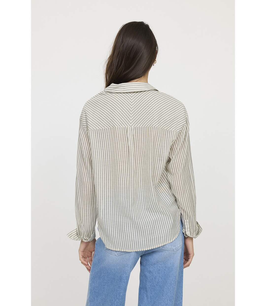 Chemise manches longues coton loose DOUBIA-2