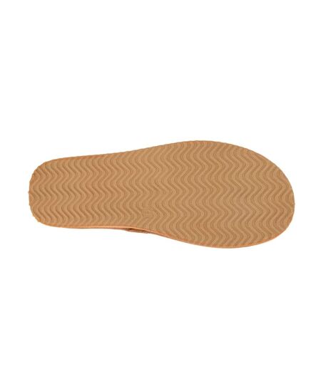 Chaussons Mules David Homme Brun Clair Sleepers