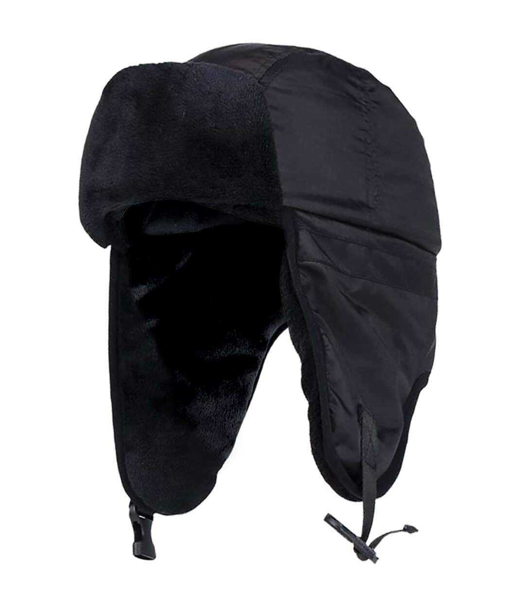 Mens Waterproof Fleece Lined Winter Thermal Trooper Trapper Hat