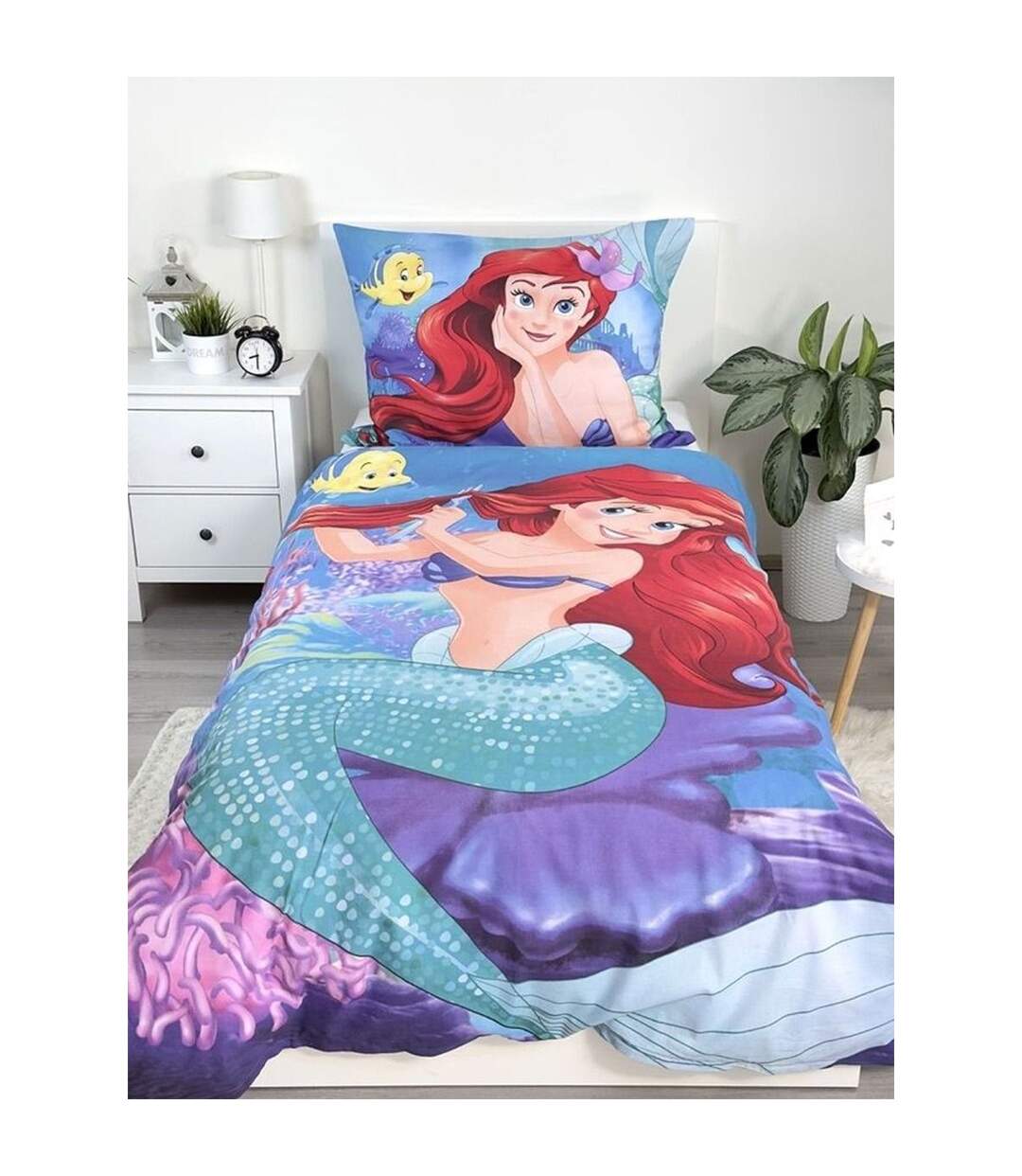 Under The Sea Ariel Duvet Cover Set Multicoloured The Little Mermaid-3