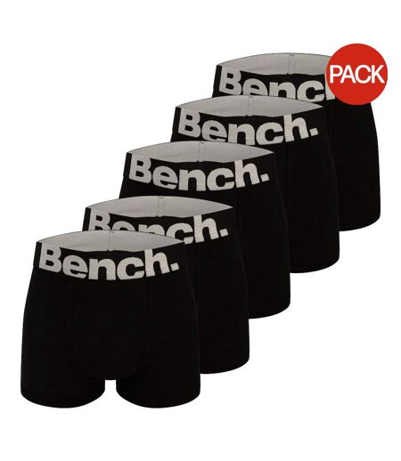 Pack Of 5  Mens Marco Boxer Shorts  Black Bench