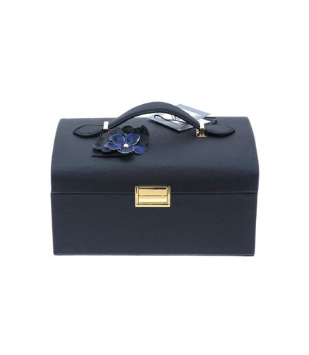 Davidts - Coffret à bijoux Flower - noir/bleu - 8771