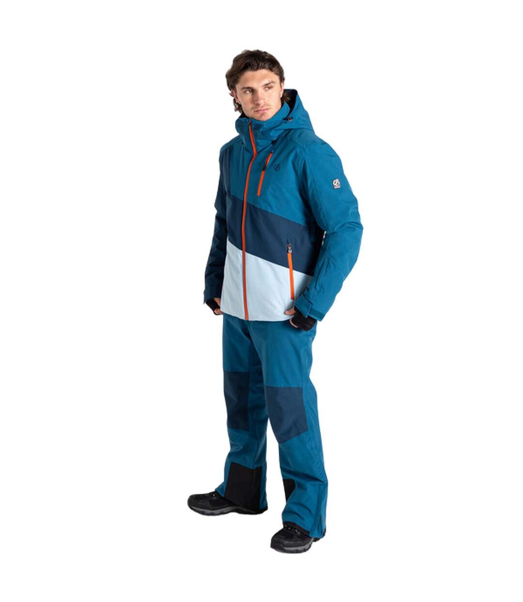 Blouson de ski baseplate homme bleu sarcelle / denim sombre Dare 2B-4