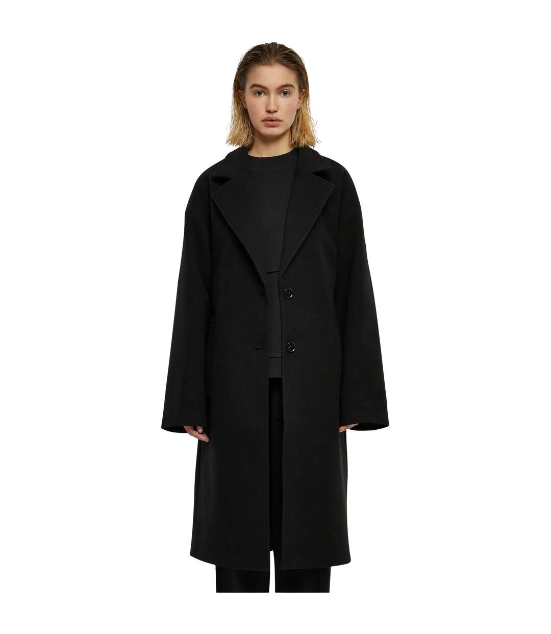 Manteau Femme Noir Urban Classics-1