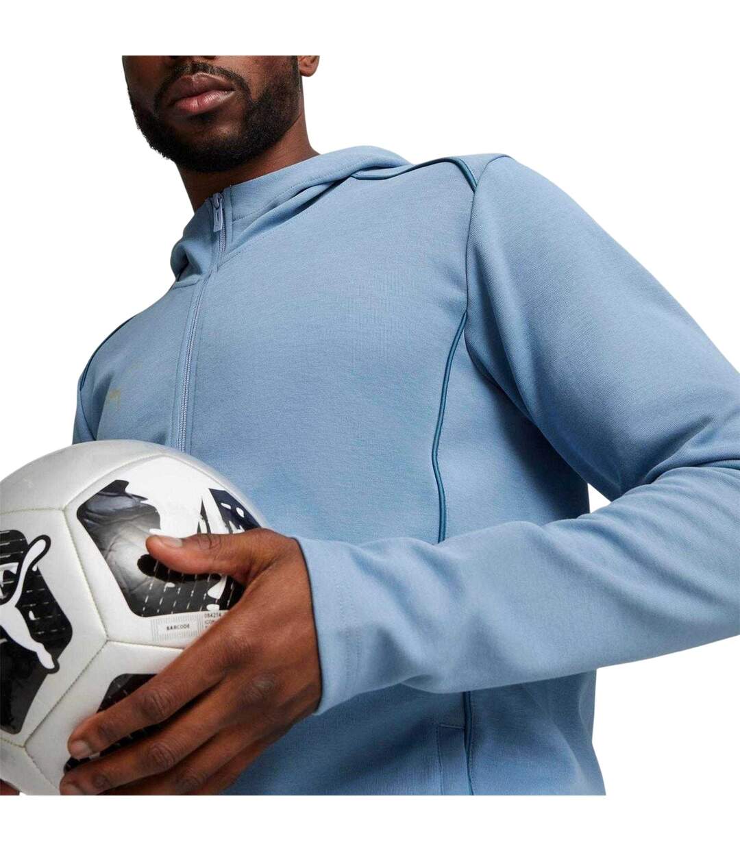 Mens Hooded Jacket Blue Puma-4