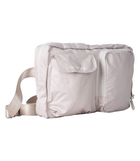 Multi pocket crossbody bag one size beige Animal