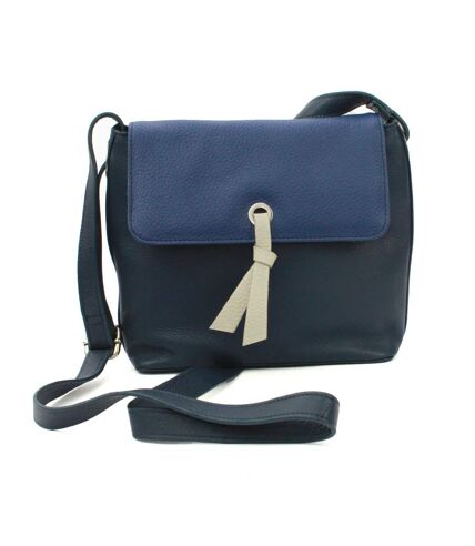 Eastern Counties Leather Womens/Ladies Zada Leather Purse (Navy/Cobalt Blue) (One Size) - UTEL420
