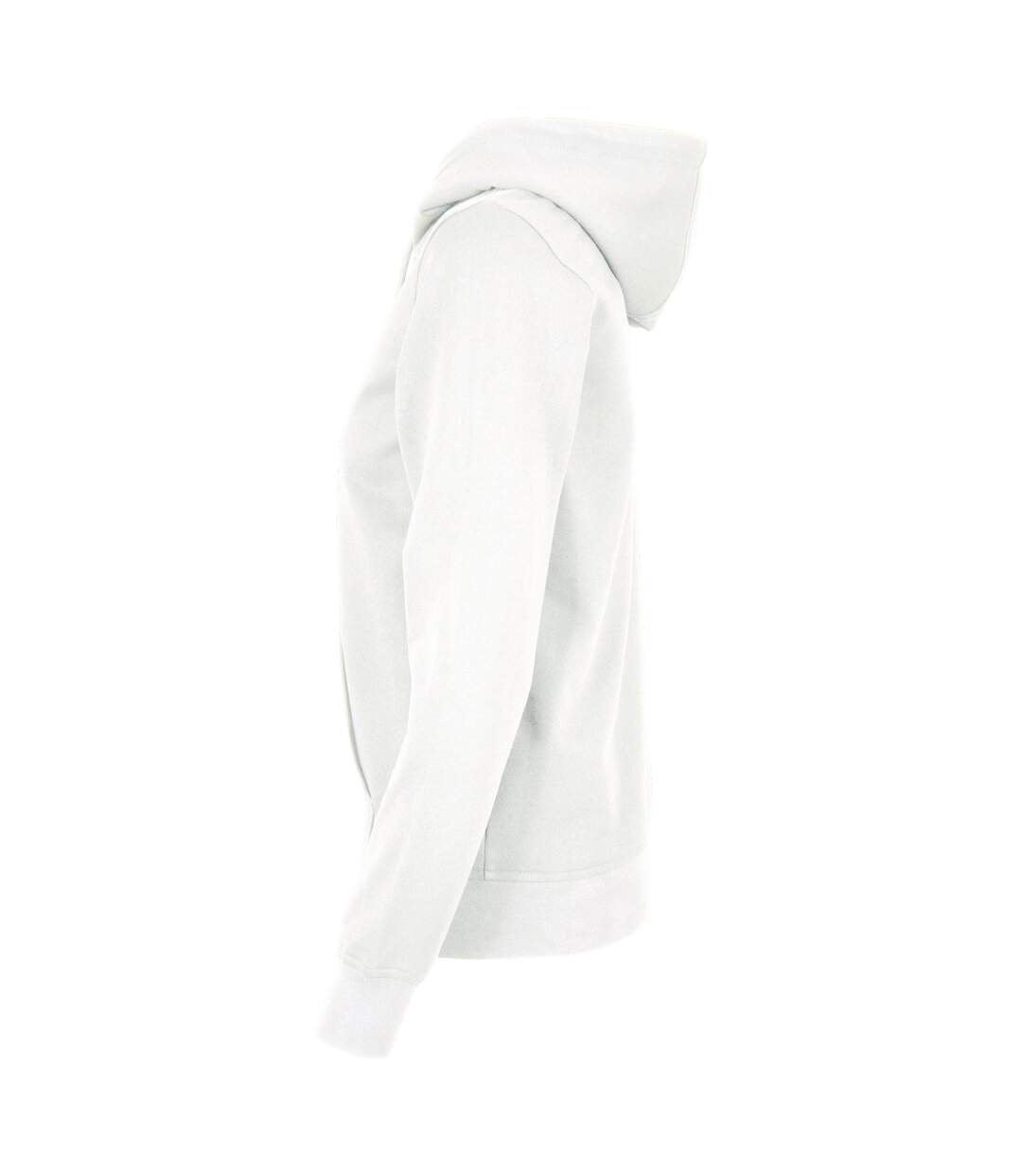 Veste à capuche basic femme blanc Build Your Brand-3