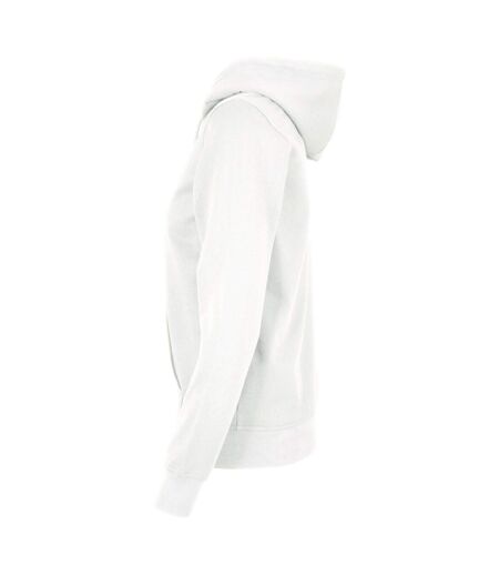 Veste à capuche basic femme blanc Build Your Brand