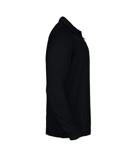 Mens Coos Bay Half Zip Top Black Cutter & Buck