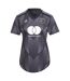 Maillot Third Motif/style Olympique Lyonnais 2022/23 Femme Noir Adidas-1