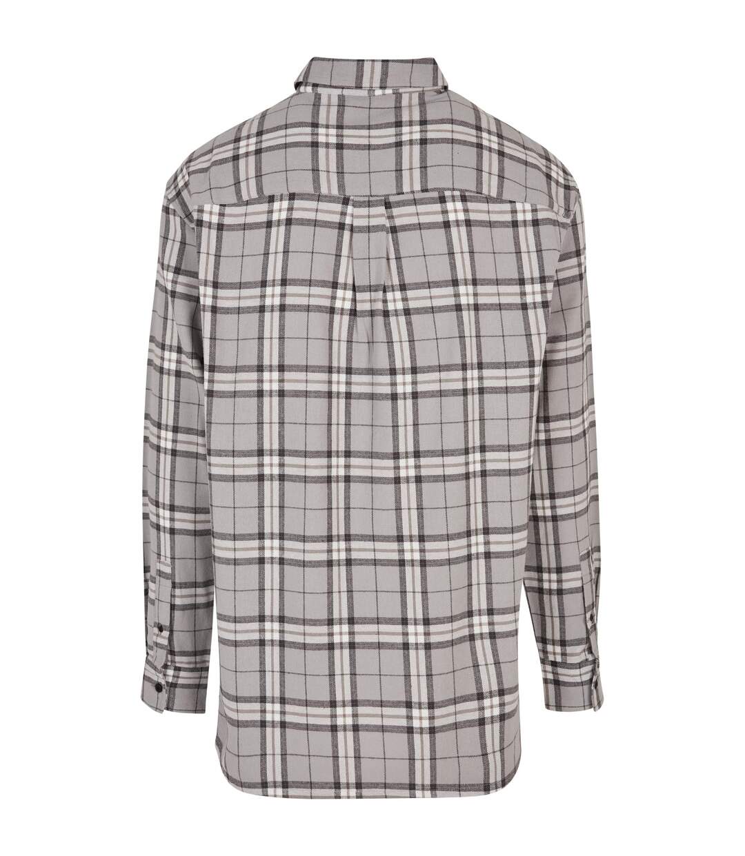Chemise Motif/style À Carreaux Homme Gris Noir Urban Classics-2