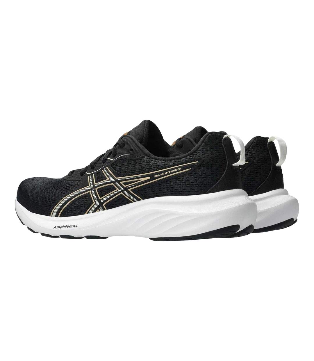 Chaussures Contend Femme Noir Abricot Asics-2