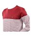 Pyjama Homme Long SWEET SECRET C2708 MARINIERE ROUGE-4