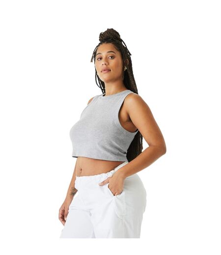 Débardeur Femme Gris Clair Chiné Bella + Canvas