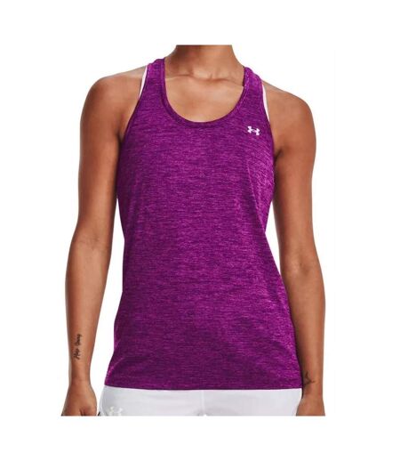 Débardeur Violet Femme Under Armour Tech Tank Twist - M