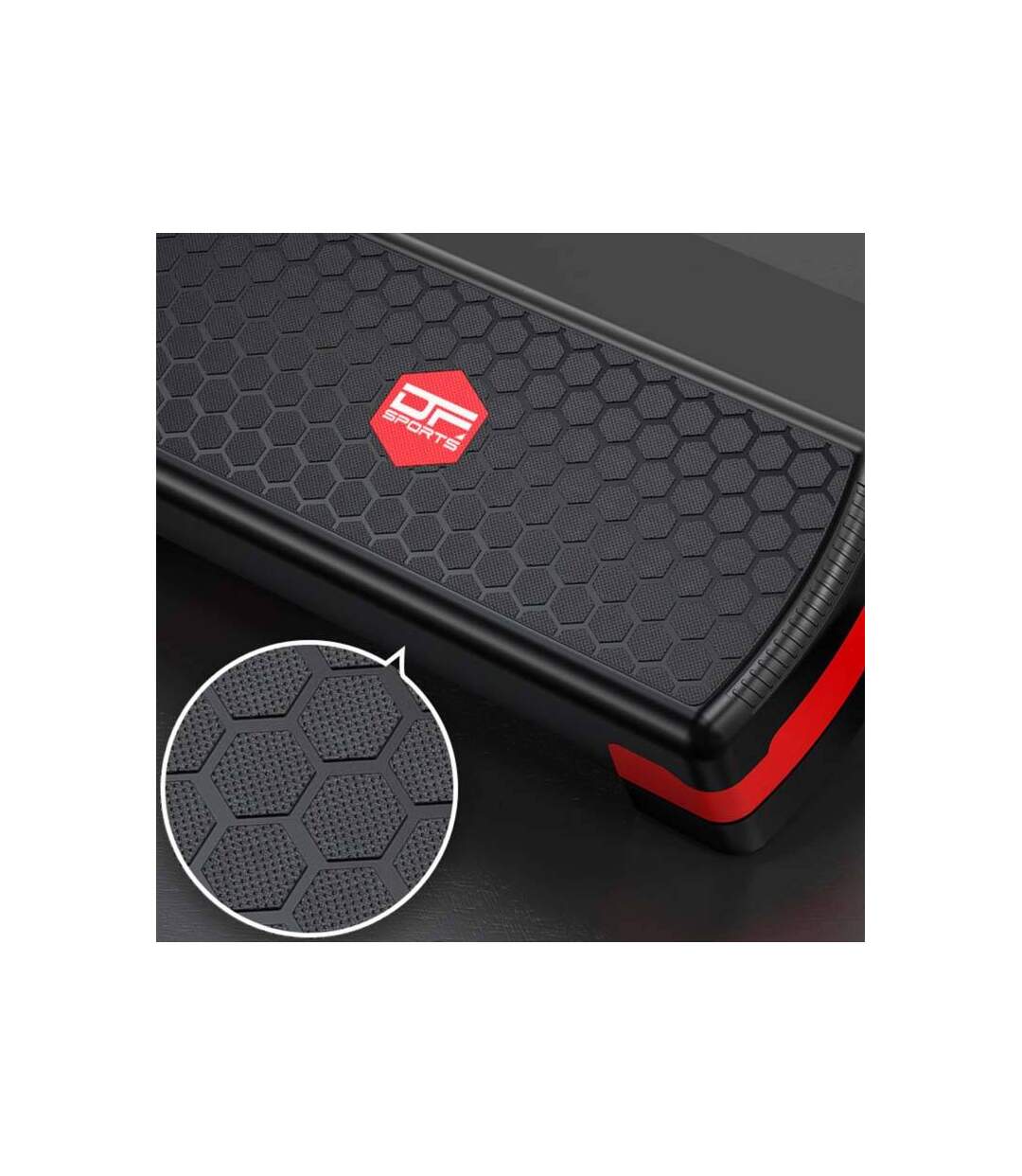 Step modulable avec réhausses 66 cm-3