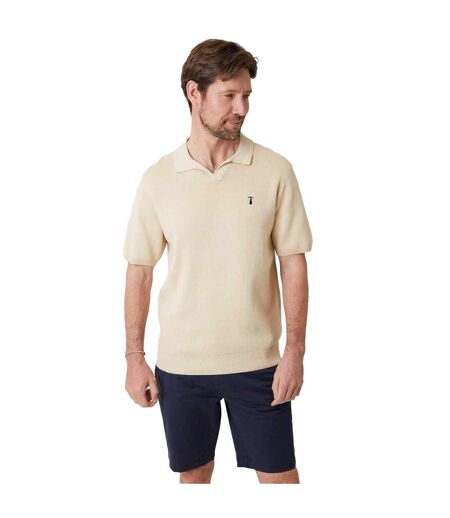Polo Homme Beige Gris Saltwell