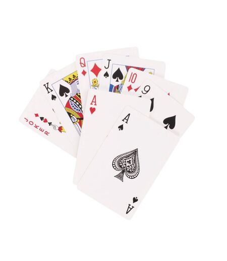 Pack of 2  Classic playing card deck set  one size red/blue MidOcean