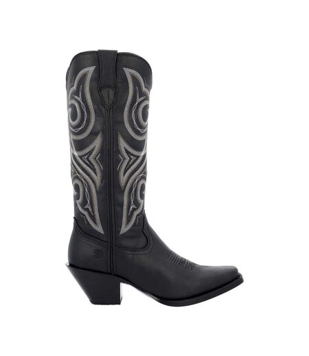 Womens/ladies Crush Cowboy Boots Black Beauty Durango