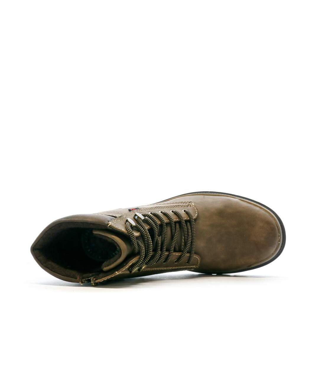 Bottines marron homme relife vifrone-4