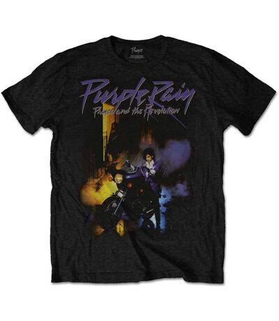 Prince - T-shirt PURPLE RAIN - Adulte (Noir) - UTRO372