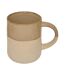 Lot de 6 Mugs en Faïence Kate 34cl Beige-2