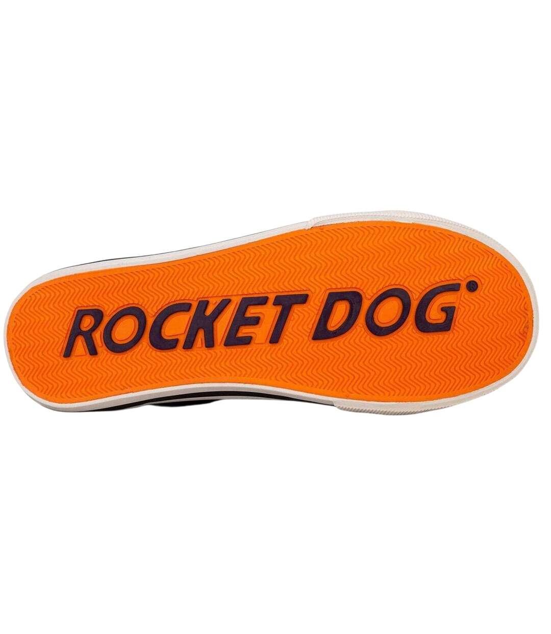Tennis Montantes En Toile Femme Noir Rocket Dog-3