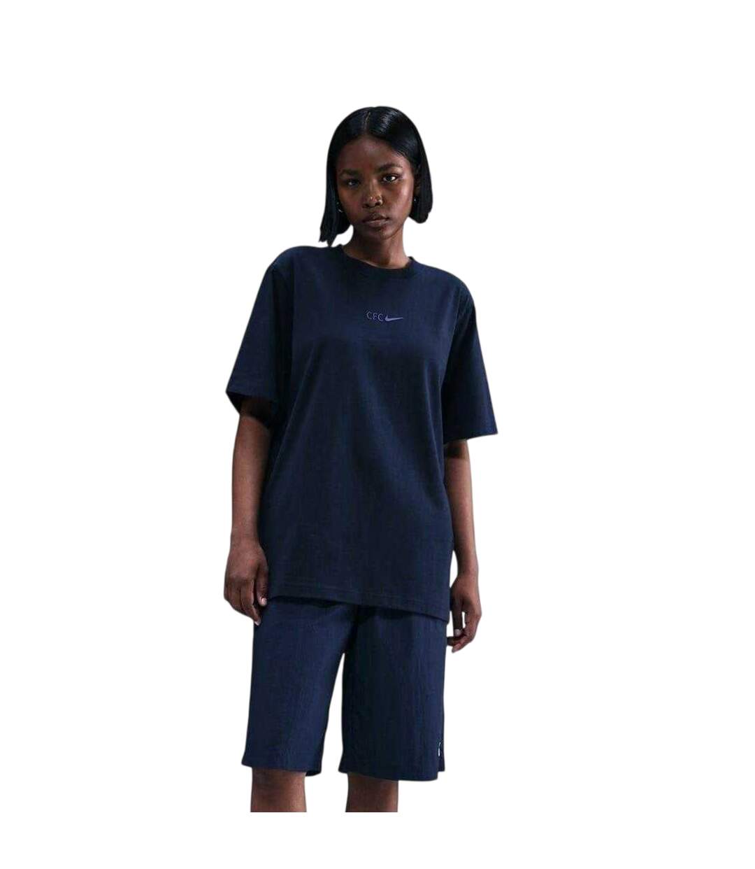 T-shirt Motif/style Chelsea Wordmark Femme Bleu Nike-2
