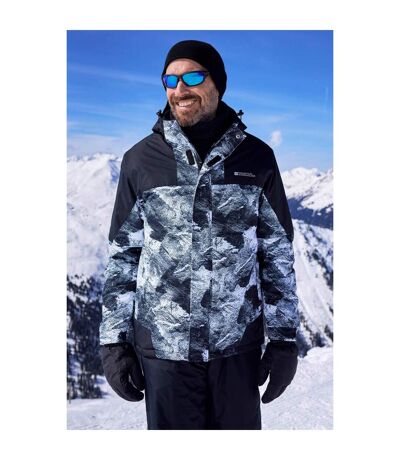 Blouson de ski shadow homme blanc Mountain Warehouse