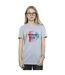 Disney Femme/Les femmes The Little Mermaid - T-shirt boyfriend en coton amusant (Gris sportif) - UTBI31050-2