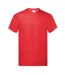 Fruit of the Loom Mens Original T-Shirt (Red) - UTRW9904