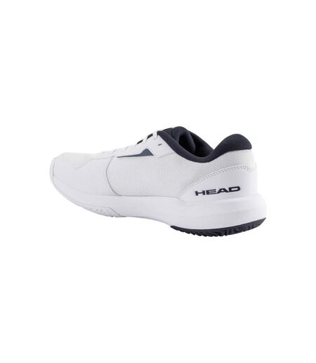 Mens Revolt Court 5.0 Padel Shoes White Blueberry Head