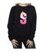 Disney Sweat-shirt Womens/Ladies Alphabet S Is For Sleeping Beauty (Noir) - UTBI32804-3