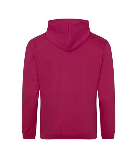 Sweat À Capuche College Adulte Canneberge Awdis