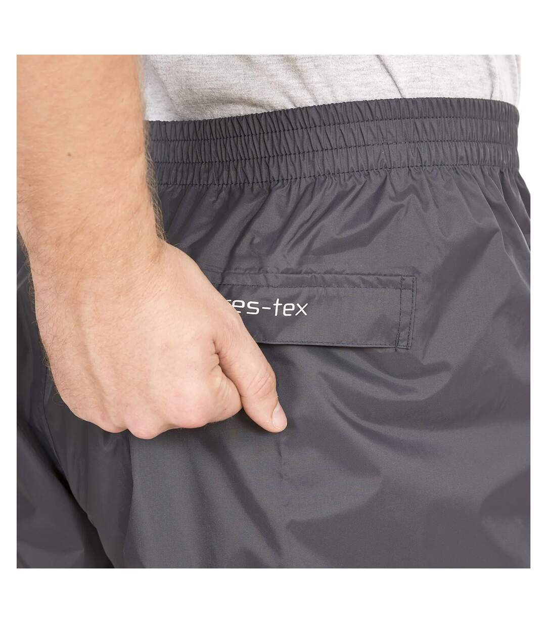 Qikpac Surpantalon Imperméable Adulte Unisexe Gris Trespass-4