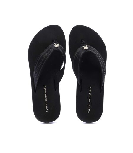Tongs noires homme tommy hilfiger webbing - 36