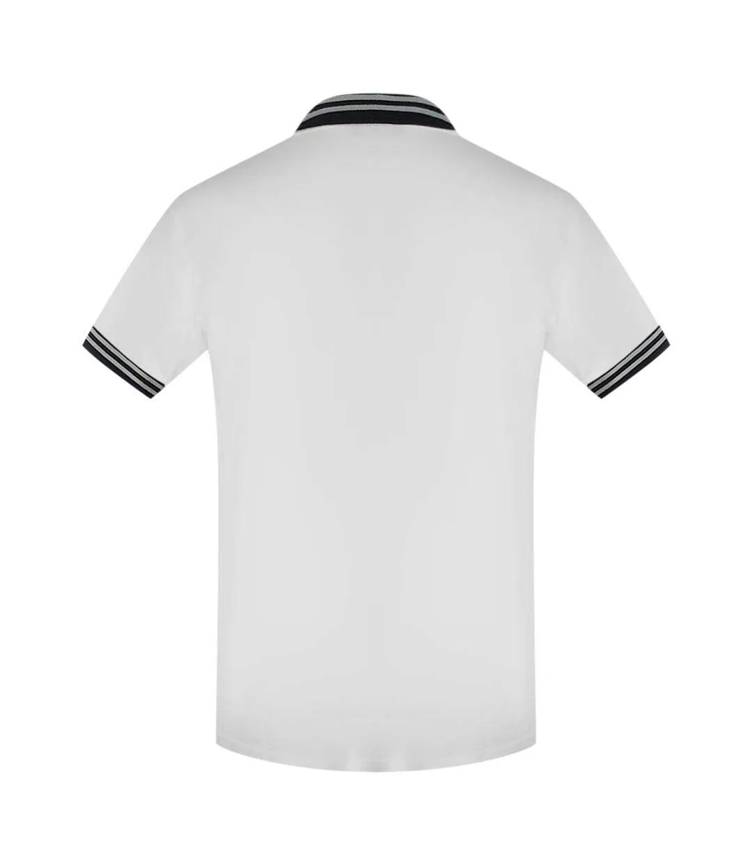 Polo Homme Blanc Love Moschino-2