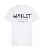 T-shirt Motif/style Coordonnées Homme Blanc Mallet-3