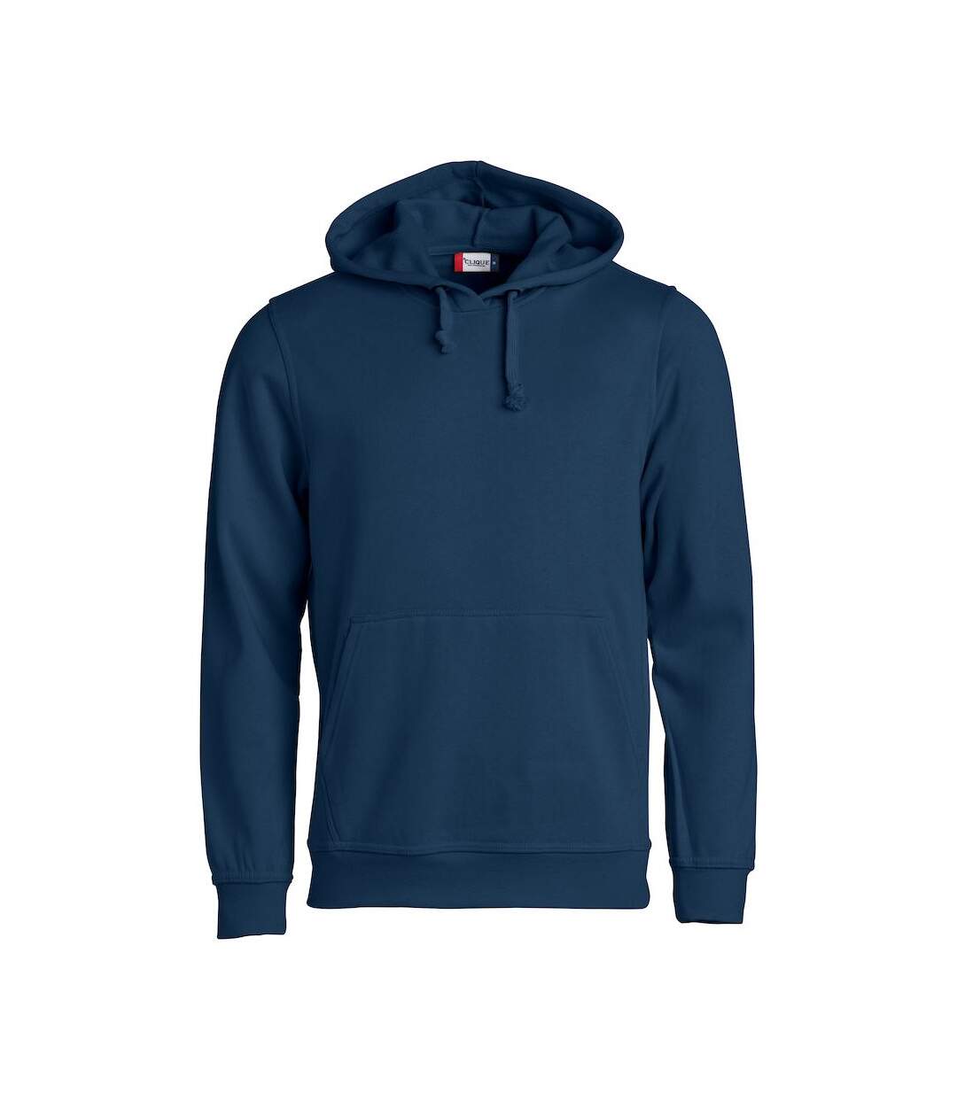 Sweat à capuche basic adulte bleu marine foncé Clique-1