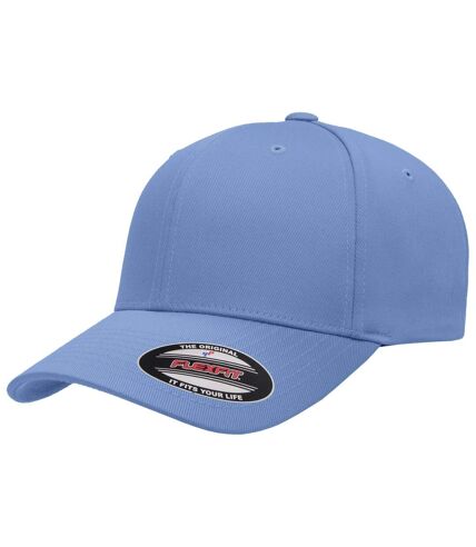 Casquette peignée wooly unisexe bleu ardoise Flexfit