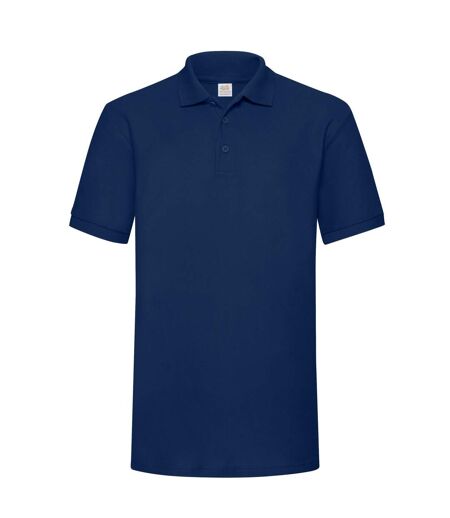 Fruit of the Loom Mens Polycotton Pique Heavy Polo Shirt (Navy)