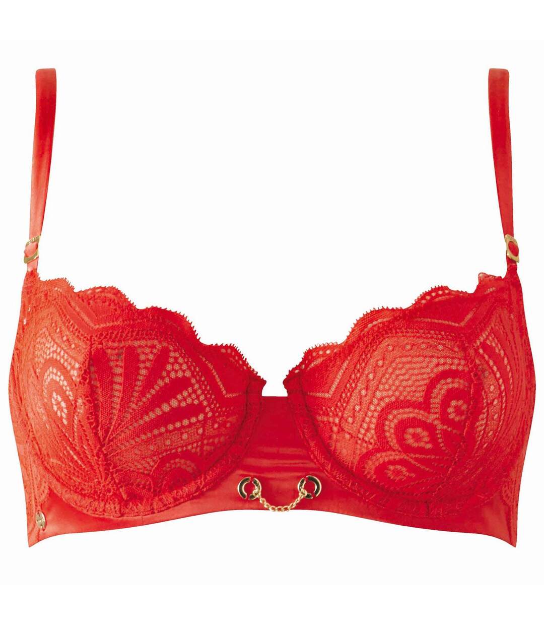 Soutien-gorge à armatures rouge Laura