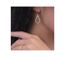 Boucles d'oreilles Laelia Dangling Hoop, Cristal d'Autriche-2